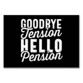 Gift-Wiederverbriefung Tischnummer (Vorderseite)