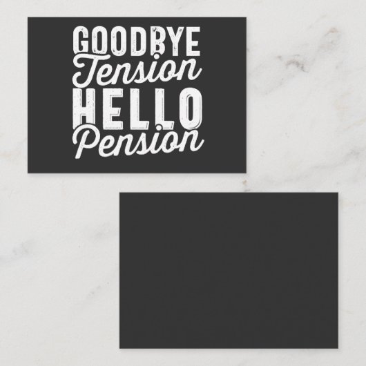 Gift-Wiederverbriefung Visitenkarte (Vorne/Hinten)