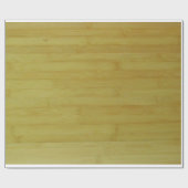 Gift Wrap - Bamboo-Karten Geschenkpapier (Flach)