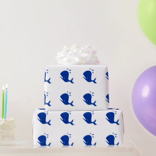 Gift Wrap - Cartoon Whale Geschenkpapier