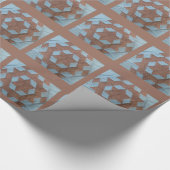 Gift Wrap - Castle Quilt Pattern Geschenkpapier (Ecke)