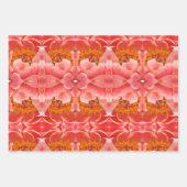Gift Wrap Coral Peonies Geschenkpapier Set (Vorderseite)
