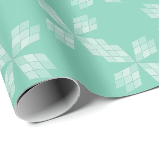 Gift Wrap - Diamond Petals Geschenkpapier (Rolleneckpunkt)
