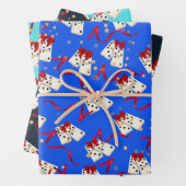 Gift Wrap - Dominos Geschenkpapier Set (Beispiel)