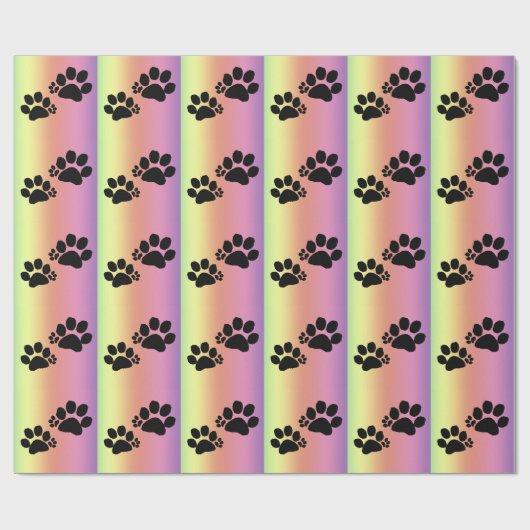 Gift Wrap - Drucke von Polydactylpflaster Geschenkpapier (Flach)