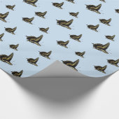 Gift Wrap - Frack Butterflies Geschenkpapier (Ecke)