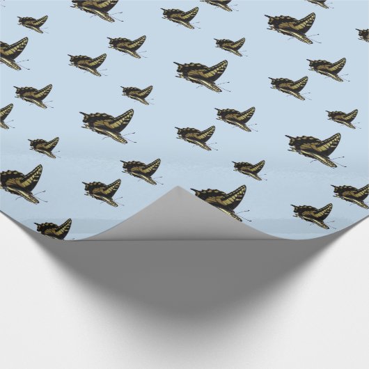 Gift Wrap - Frack Butterflies Geschenkpapier (Ecke)