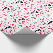 Gift Wrap - Fragezeichen in Reds Geschenkpapier (Ecke)