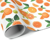 Gift Wrap, FRUIT PACKAGING , fruit-themed wrapping Geschenkpapier (Rolleneckpunkt)