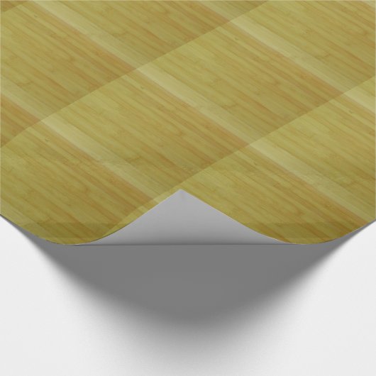 Gift Wrap - gefiederte Bamboo-Karten Geschenkpapier (Ecke)