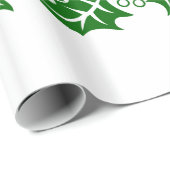 Gift Wrap - Große heilige Blätter Geschenkpapier (Rolleneckpunkt)