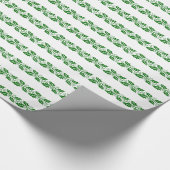 Gift Wrap - Holly-Blätter Geschenkpapier (Ecke)