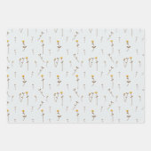 Gift Wrap in Grautönen Geschenkpapier Set (Vorderseite 2)