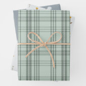 Gift Wrap in Grautönen Geschenkpapier Set (Beispiel)