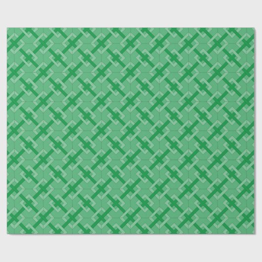 Gift Wrap - Interwoven Diamonds Geschenkpapier (Flach)