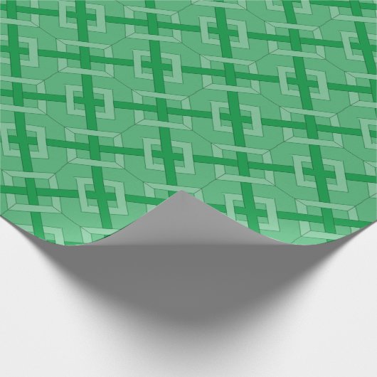 Gift Wrap - Interwoven Diamonds Geschenkpapier (Ecke)