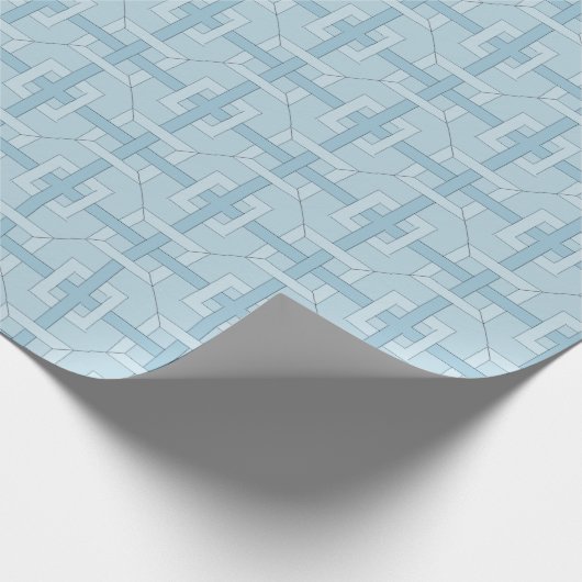 Gift Wrap - Interwoven Squares Geschenkpapier (Ecke)