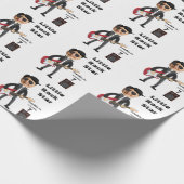 Gift Wrap Kids Guitar Birthday Geschenkpapier (Ecke)