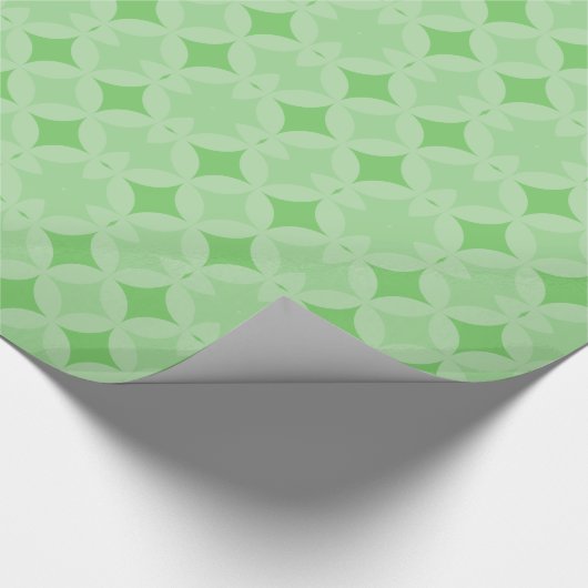 Gift Wrap - Kreise und Diamanten Geschenkpapier (Ecke)