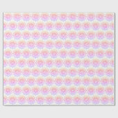 Gift Wrap - Mandala Kontur in Pastellfarben Geschenkpapier (Flach)