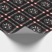 Gift Wrap mit dem Kanu-Trails Ahornleaf Geschenkpapier (Ecke)