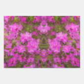 Gift Wrap Paper Lila Rhododendron Geschenkpapier Set (Vorderseite 3)