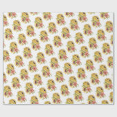 Gift Wrap Paper Roll - Sunflower Trio Geschenkpapier (Flach)