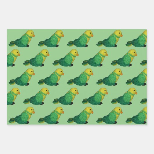 Gift Wrap - Parakeet Dolls Geschenkpapier Set (Vorderseite 2)