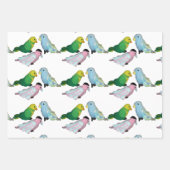 Gift Wrap - Parakeet Dolls Geschenkpapier Set (Vorderseite)