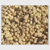 Gift Wrap - Pile der Erdnüsse Geschenkpapier (Flach)