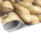 Gift Wrap - Pile der Erdnüsse Geschenkpapier (Rolleneckpunkt)