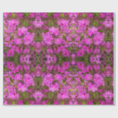 Gift Wrap Roll Lila Rhododendrons Geschenkpapier (Flach)