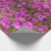 Gift Wrap Roll Lila Rhododendrons Geschenkpapier (Ecke)