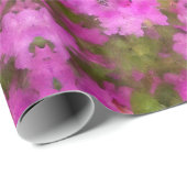 Gift Wrap Roll Lila Rhododendrons Geschenkpapier (Rolleneckpunkt)