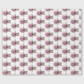Gift Wrap Roll Lilly die Ziege Geschenkpapier (Flach)
