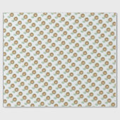 Gift Wrap Roll - NGA Wasserfarbe Sonnenblumen Geschenkpapier (Flach)
