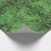 Gift Wrap Roll Pine Boughs Geschenkpapier (Ecke)