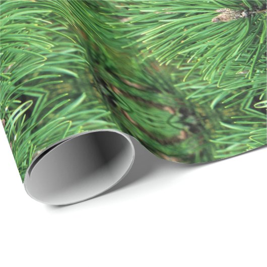 Gift Wrap Roll Pine Boughs Geschenkpapier (Rolleneckpunkt)