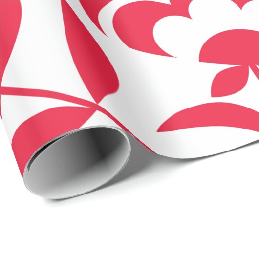 GIFT WRAP SCANDINAVIAN FOLK PATTERN CHRISTMAS GESCHENKPAPIER (Rolleneckpunkt)