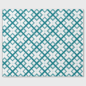 Gift Wrap - Schnittplätze in Sea Green Geschenkpapier (Flach)