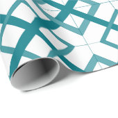 Gift Wrap - Schnittplätze in Sea Green Geschenkpapier (Rolleneckpunkt)