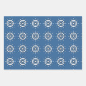 Gift Wrap Set - Nautical Theme Geschenkpapier Set (Vorderseite 2)