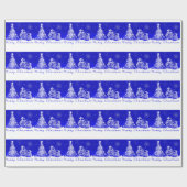 Gift Wrap/Smores Snowmen Geschenkpapier (Flach)