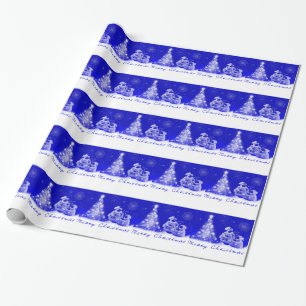 Gift Wrap/Smores Snowmen Geschenkpapier