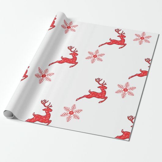 Gift Wrapper - Die Rentiere Geschenkpapier (Ungerollt)