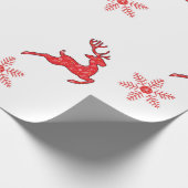 Gift Wrapper - Die Rentiere Geschenkpapier (Ecke)
