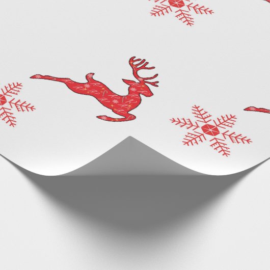Gift Wrapper - Die Rentiere Geschenkpapier (Ecke)
