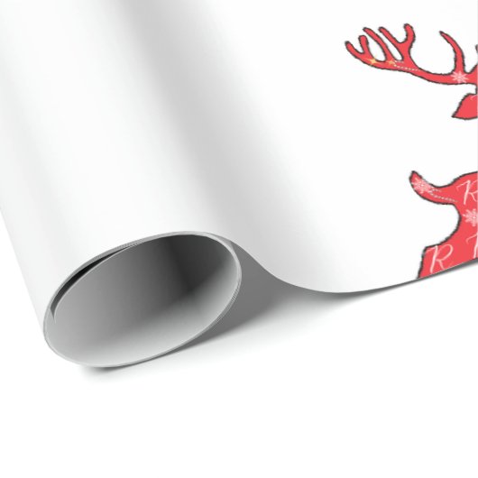 Gift Wrapper - Die Rentiere Geschenkpapier (Rolleneckpunkt)