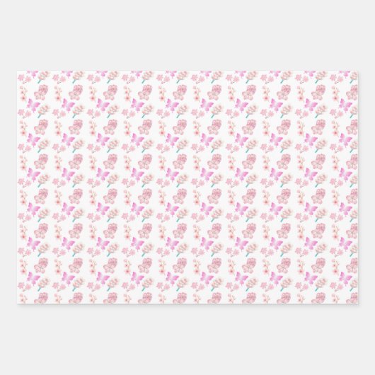 gift Wrapping paper Geschenkpapier Set (Vorderseite 3)