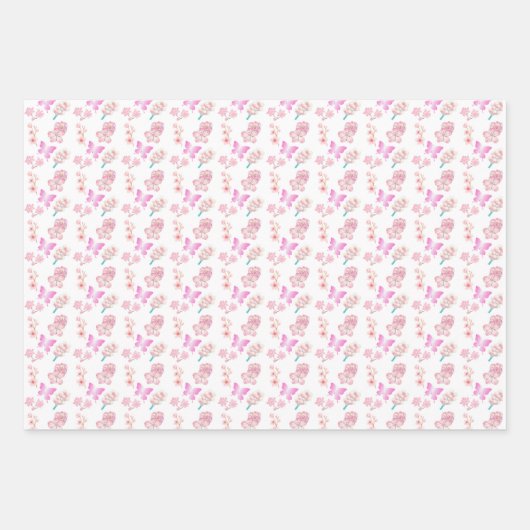 gift Wrapping paper Geschenkpapier Set (Vorderseite)